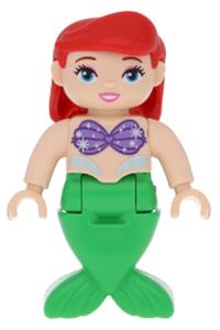 Duplo Figure, Disney Princess, Ariel / Arielle, Bright Green Tail dupmermaid01