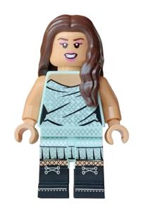 Olivia Rodrigo Minifigure - Olivia Rodrigo wearing a light aqua outfit - edi016