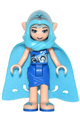 Naida Riverheart, Long Cape and Hood - elf020