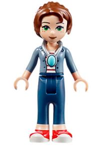 Emily Jones with sand blue jacket and dark blue trousers elf044