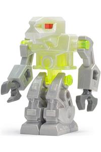 Devastator with Trans-Neon Green Torso, Red Eyes exf004