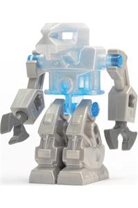 Devastator Minifigure - Devastator with a torso in Trans-Medium Blue - exf010