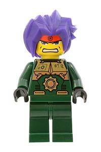 Ryo Minifigure - Ryo with gold armor - exf014