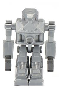 Devastator Minifigure - Devastator with a pearl light gray torso and red eyes - exf015