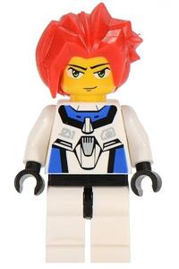 Ha-Ya-To Minifigure - Ha-Ya-To with silver armor - exf025