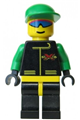 Extreme Team - Green, Black Legs with Yellow Hips, Green Cap - ext007