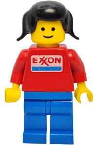 Exxon - Blue Legs, Black Pigtails Hair exx001