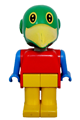 Fabuland Figure Parrot - fab10c