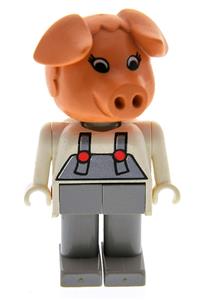 Fabuland Figure Pig 7 fab11g