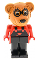 Raccoon figure from the Fabuland theme - fab12b