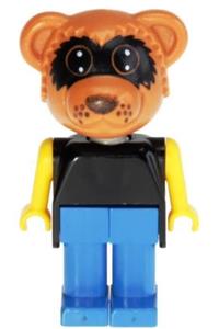 Fabuland Ricky Raccoon - Fabuland Figure Raccoon 3 - fab12d