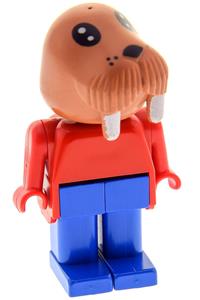 Fabuland Wally Walrus - Fabuland Figure Walrus 1 - fab12f