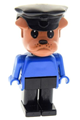 Fabuland Figure Bulldog 1 with Police Hat - fab2a