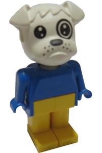 Fabuland Boris Bulldog - Fabuland Figure Bulldog 3 - fab2d