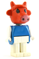 Fabuland Figure Cow - fab4a