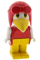 Crow Fabuland figure 3 wearing an aviator helmet - fab4f