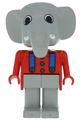 Fabuland Figure Elephant 3 - fab5c