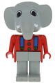 Elephant figure from the Fabuland series - fab5c