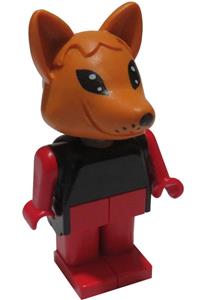 Fabuland Freddy Fox - Fox character from Fabuland theme - fab5e