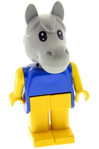 Fabuland Henry Horse - Fabuland Figure Horse 2 - fab6b