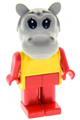 Hippo minifigure from the Fabuland theme - fab6e