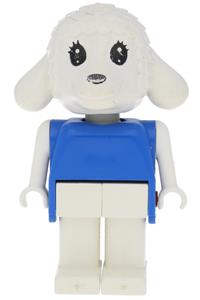 Fabuland Lisa Lamb - Fabuland figure with a lamb costume - fab7a