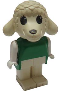 Fabuland Lisa Lamb - Fabuland Figure Lamb 2 - fab7b