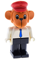 Fabuland Figure Monkey 1 with Red Hat - fab8b