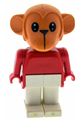 Monkey Fabuland figure with Number 5 - fab8e