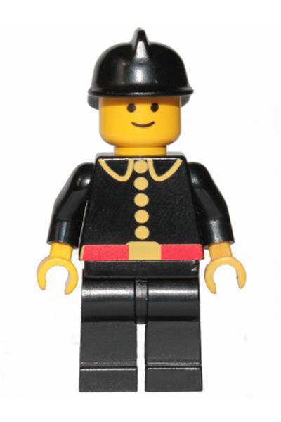 Lego Classic Town Fireman Jacket Gold Buttons FIREC 004 4025 6650 6382 