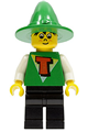 Timmy with black legs wearing a green wizard/witch hat - fre002