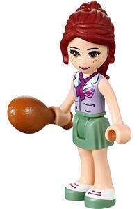 Friends Mia - Mia from Friends theme with a lavender top and sand green skirt - frnd071