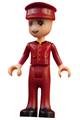 Nate from Friends wearing a dark red hotel boy uniform - frnd113