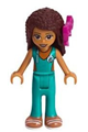 Andrea from Friends theme, wearing a dark turquoise wetsuit - frnd308