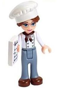 Friends Lillie - Chef Lillie minifigures from the Friends theme - frnd310