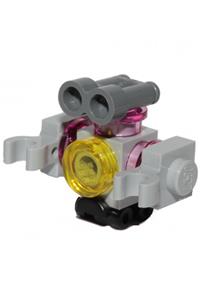 Friends Zobo the Robot, Roller Skate and Trans-Yellow Round Tile frnd339