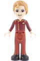 Julian wearing a dark red usher uniform - frnd414