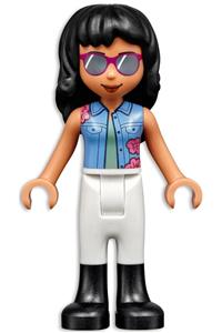 Friends Savannah - Savannah from Friends theme with white riding pants and black boots - frnd468