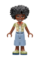 Friends Joaquim, Sand Blue Trousers, Tan Vest, Coral Scarf - frnd526