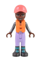 Friends Elijah, Lavender Sailing Outfit, Coral Cap, Orange Life Jacket - frnd546