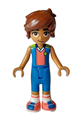 Leo with a sports uniform in blue, coral, and lime colors - frnd638
