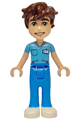 Brendan from the Friends theme wearing medium blue top, blue trousers, and white shoes - frnd720