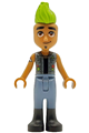 Anthony from LEGO Friends is wearing a dark bluish gray vest - frnd801
