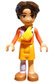 Petch from Friends with a coral hoodie and a yellow belt bag - frnd804