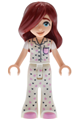 Paisley from Friends wearing white pajamas - frnd808