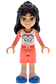Liann in coral pajamas from Friends - frnd809