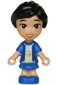 Friends Victoria - Friends Victoria micro doll wearing a blue dress - frnd844