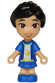 Friends Victoria micro doll wearing a blue dress - frnd844