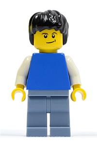 Climate Connections Boy Minifigure - FIRST LEGO League (FLL) Climate Connections Boy - fst009