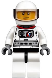 INTO ORBIT Astronaut with Backpack - Astronaut from FIRST LEGO League (FLL) INTO ORBIT wearing a backpack - fst027
